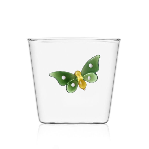 Trinkglas »Schmetterling«.