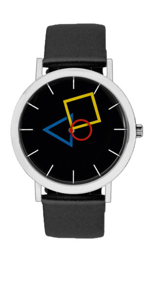 Bauhaus-Armbanduhr »Quadratur des Kreises«, No. 2.