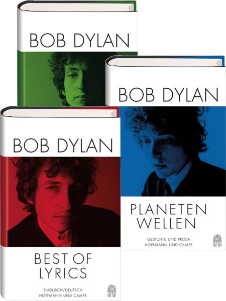Bob Dylan Geburtstagsausgabe. Gedichte und Prosa des Nobelpreisträgers. 3 Bände.