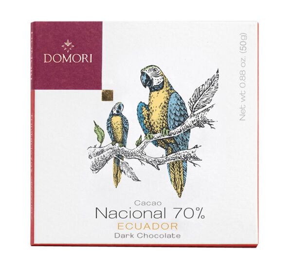 Dunkle Schokolade »Nacional Ecuador« 70%.