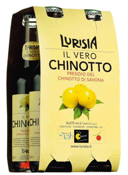 Bitterorangenlimonade »Chinotto«, 4 x 275 ml.