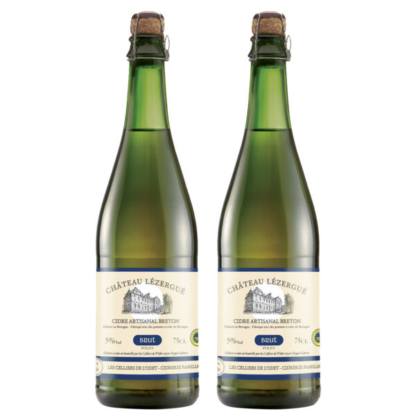 Bretonischer Apfel-Cidre, 2er-Set.