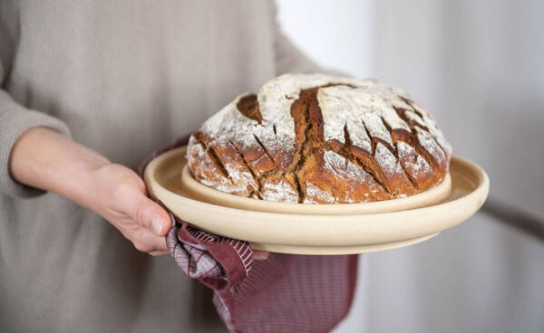 Runde Backplatte »Brot & Kuchen«, rund.