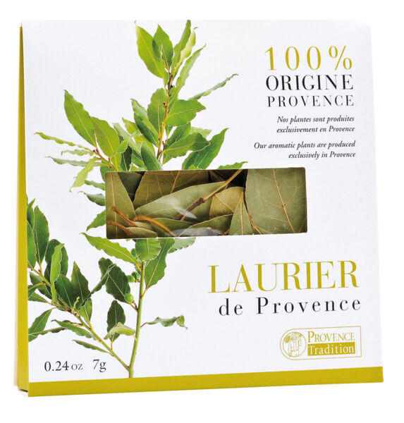 Getrocknete Lorbeerblätter, »Laurier De Provence«.