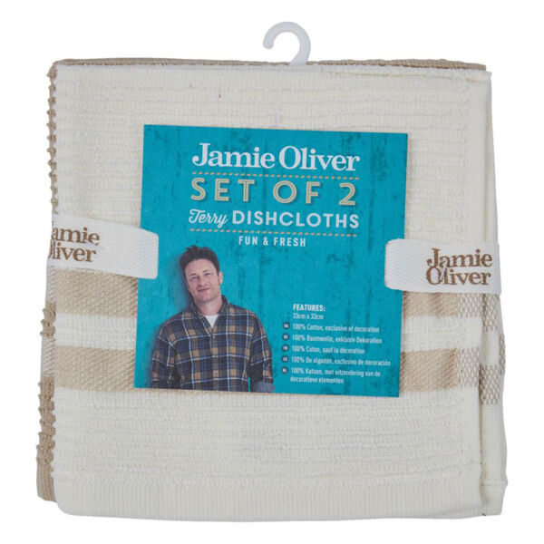 Jamie Oliver Geschirrtücher, 2er-Set.