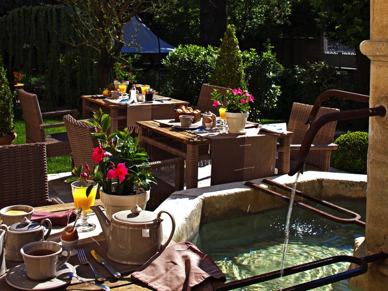 Frühstück im Hotel Cèdre