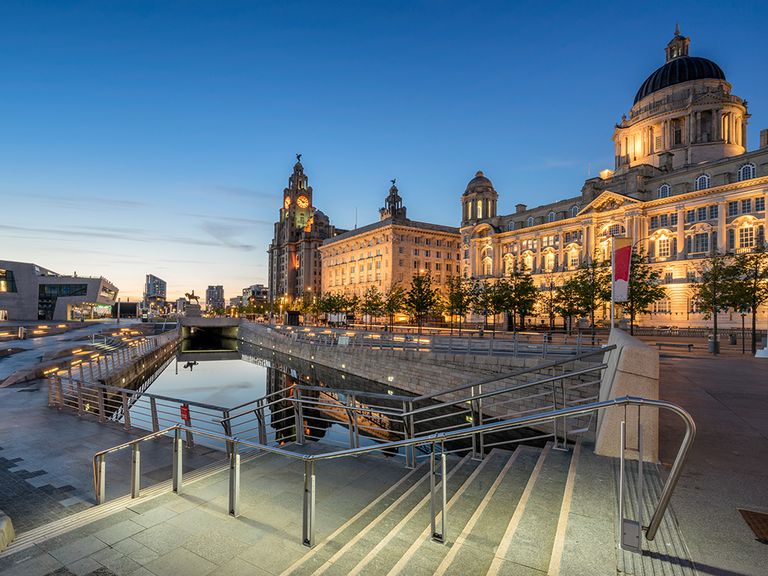 Die drei Graces auf Liverpools Pier Head  48-stunden-in-liverpool
