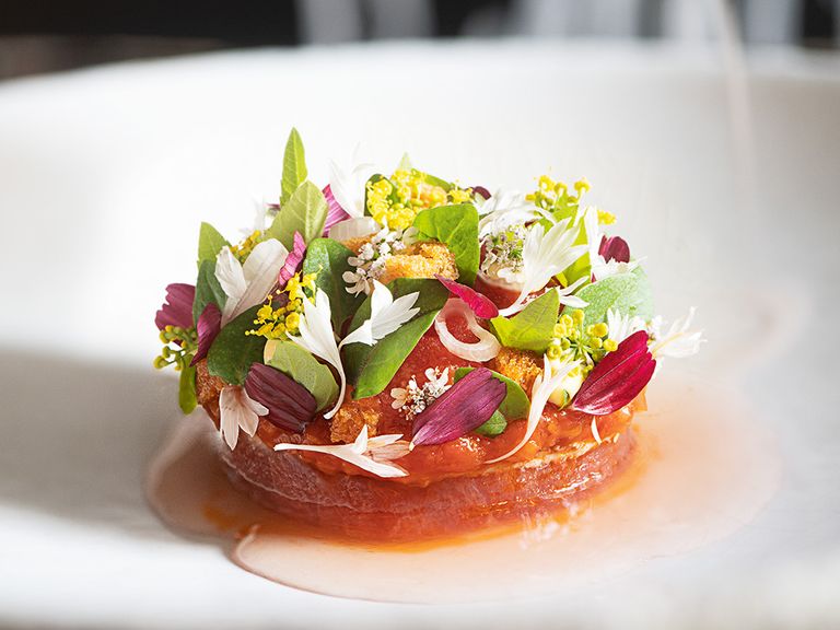 Thunfisch mit Tomate und Ingwer