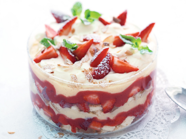 Erdbeer-Trifle
