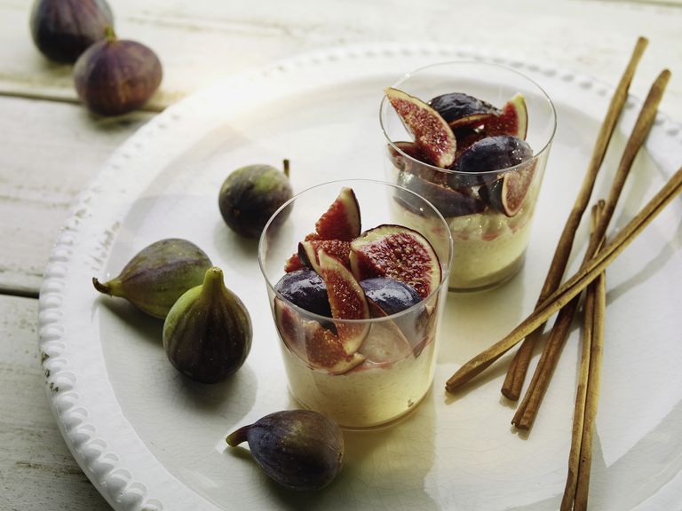 Dessert con fichi Dessert con fichi