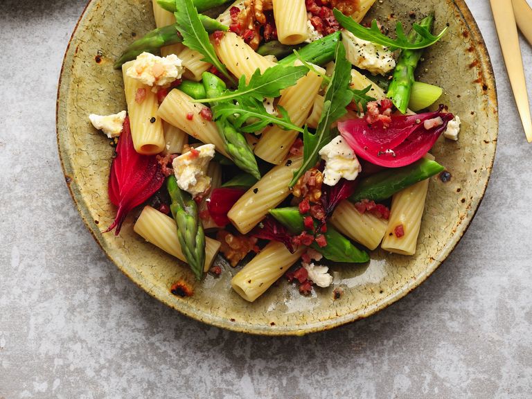 Pasta mit grünem Spargel Pasta mit grünem Spargel
