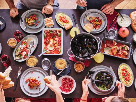 Shared Dinner-Prinzip Shared Dinner-Prinzip