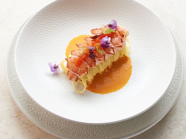 Hummer-Spaghetti mit elegantem Lauch-Trick von Pio. Lobster-Pasta_06