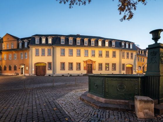 Goethe hat 50 Jahre in Weimar gelebt. goethes-wohnhaus