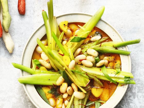 Antipasti-Rezepte_Fenchel mit Bohnen Antipasti-Rezepte_Fenchel mit Bohnen