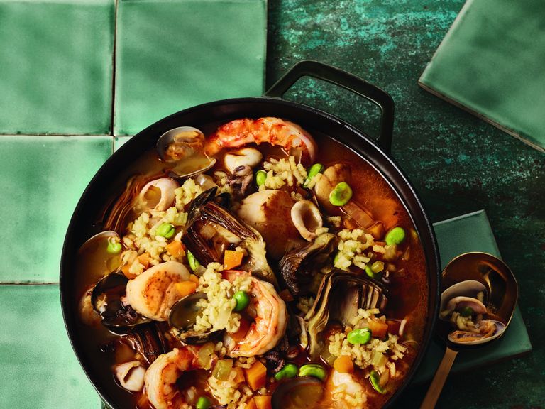 Feinschmecker-Reis-Eintopf-Arroz-caldoso Feinschmecker-Reis-Eintopf-Arroz-caldoso