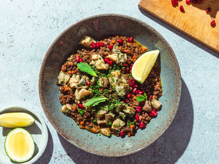 6_Orientalischer Linsensalat von Sternekoch Ali Güngörmüş