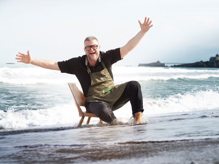 Fabian Feldmann kocht an der baskischen Atlantikküche. FabianFeldmann_Frankreich