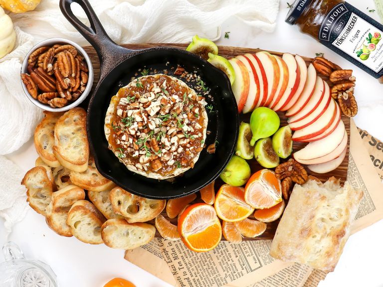 Baked Brie (St Dalfour x @brightmomentco) 3 - Feinschemecker Baked Brie (St Dalfour x @brightmomentco) 3 - Feinschemecker
