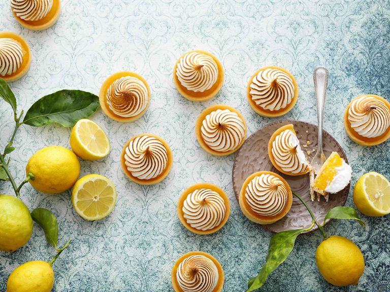 Tartelettes au Citron mit Baiserhaube Tartelettes au Citron mit Baiserhaube
