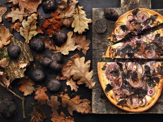 Zwiebeltarte mit schwarzer Trueffel zwiebeltarte-mit-trueffel