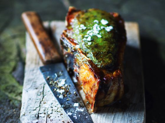 Grillen für Geniesser: Fleisch_Ochsenkotelett Grillen für Geniesser: Fleisch_Ochsenkotelett