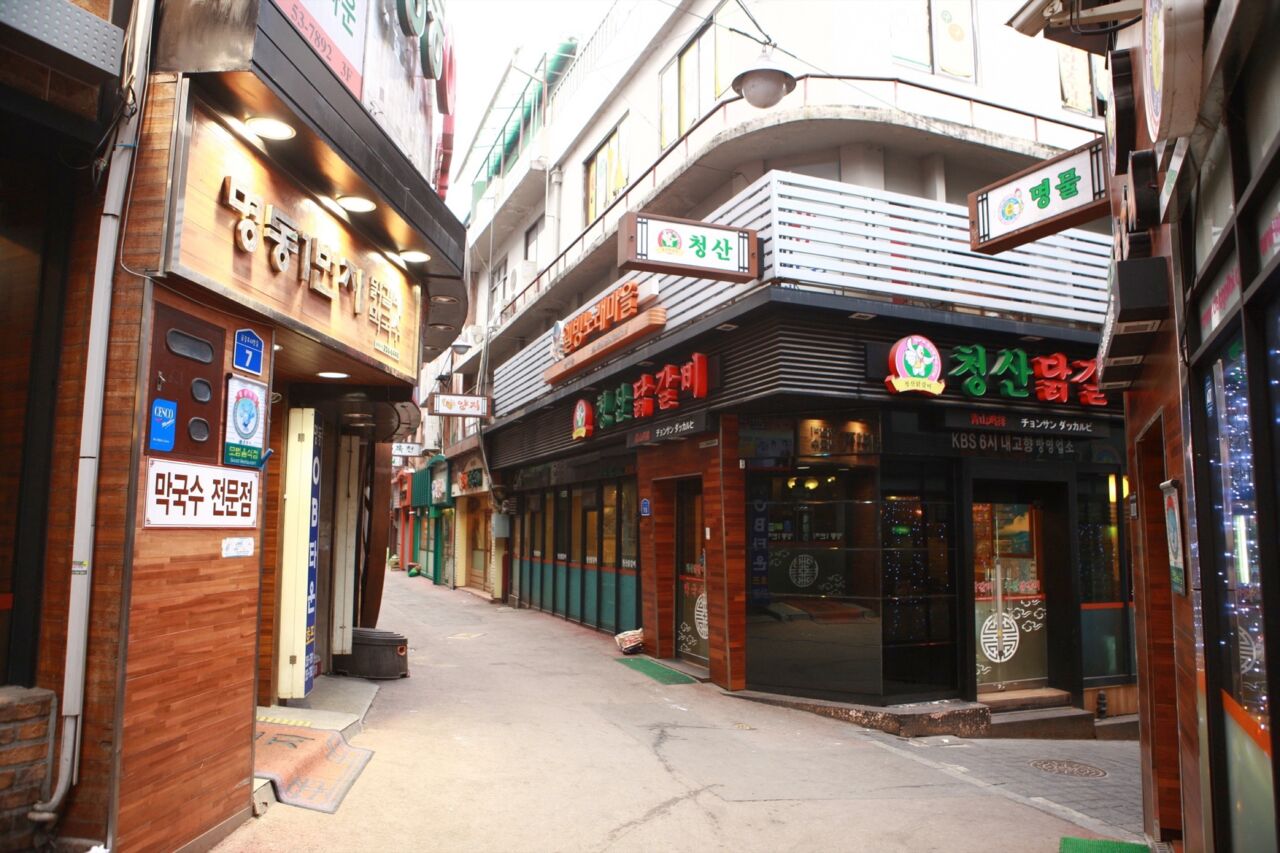 Chuncheon Myeongdong Dakgalbi Street