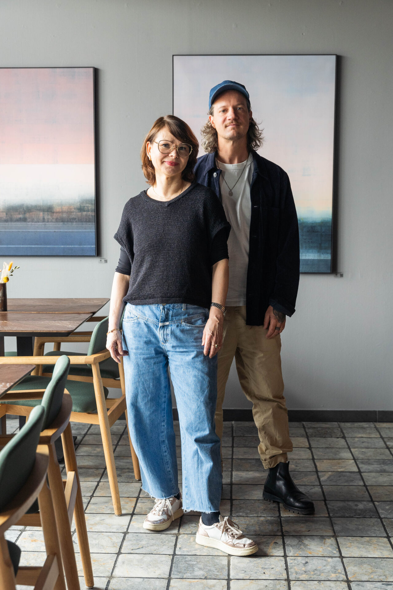 Julia Bode und Jo Riffelmacher im Salt & Silver