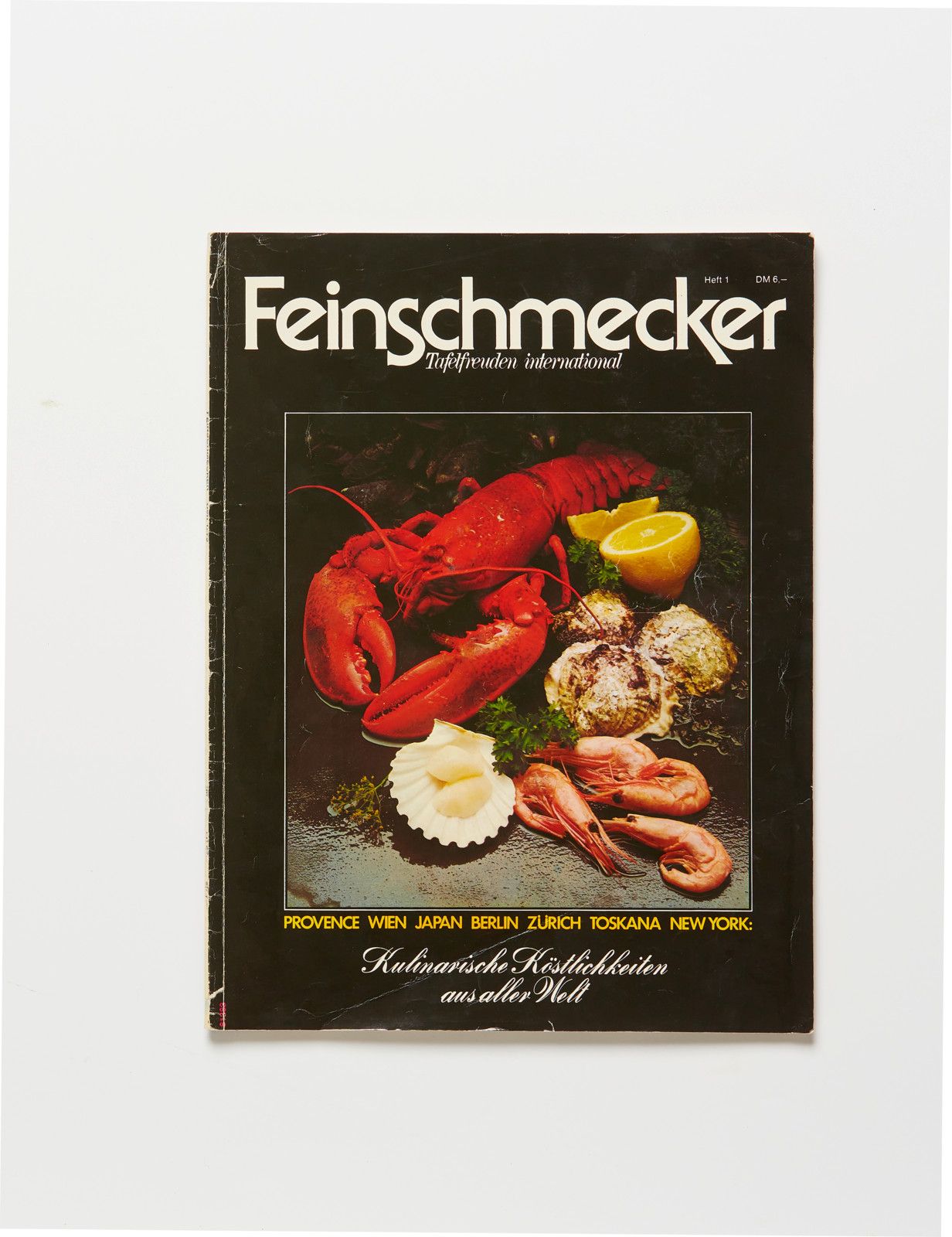 1975 � Die erste Ausgabe von �Der Feinschmecker�