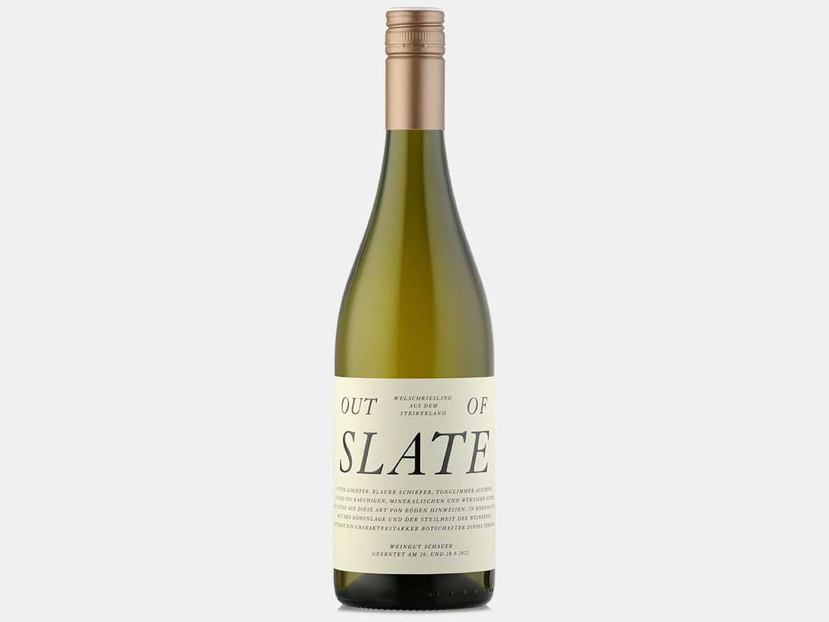 Weintipp Juli 2023: "Out of Slate" vom Weingut Schauer