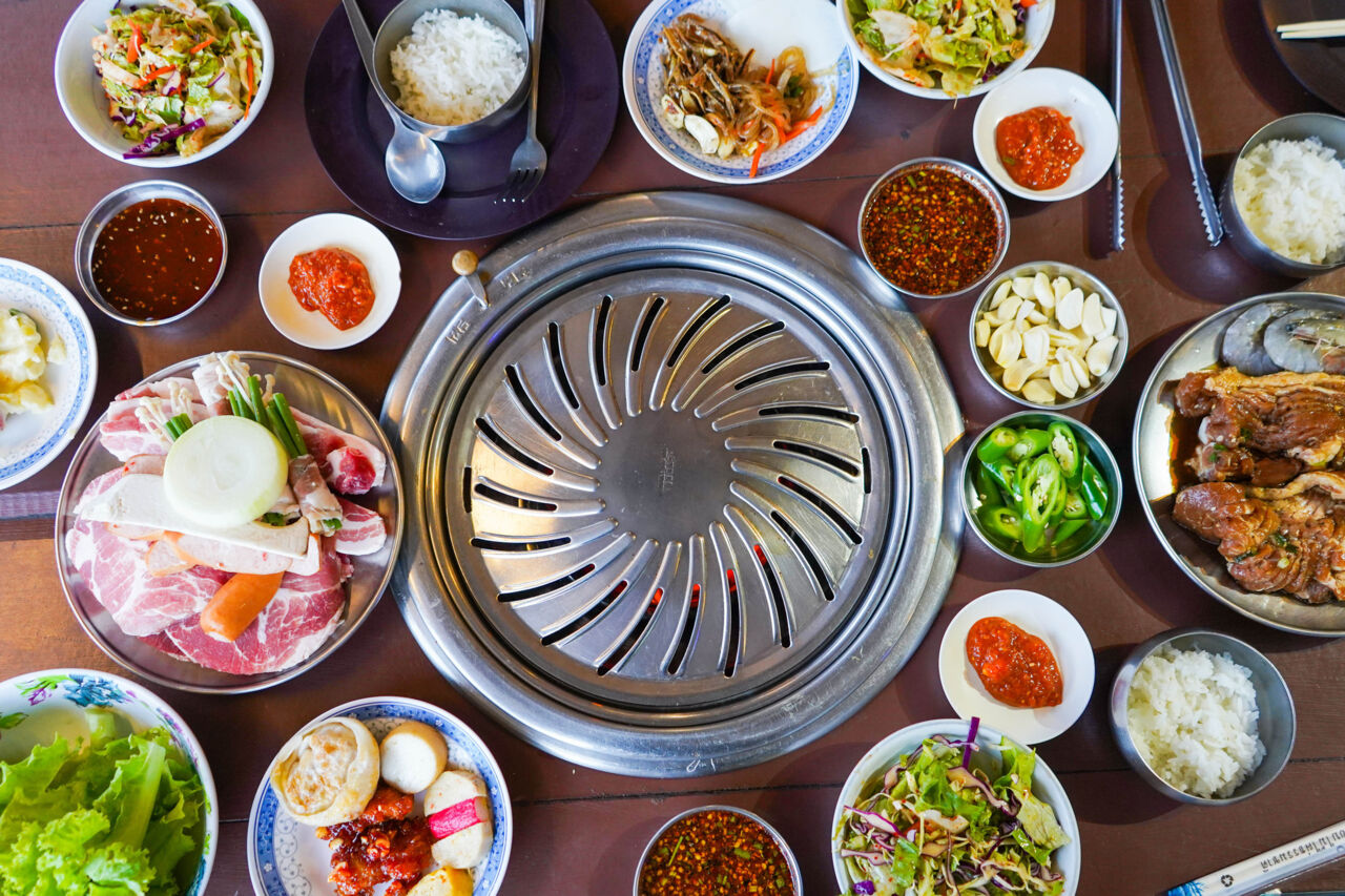 koreanisches BBQ