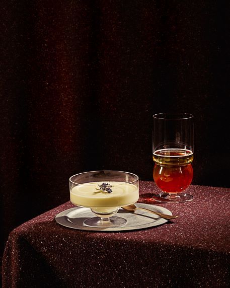 Lavendel-Posset (englische Zitronenspeise)