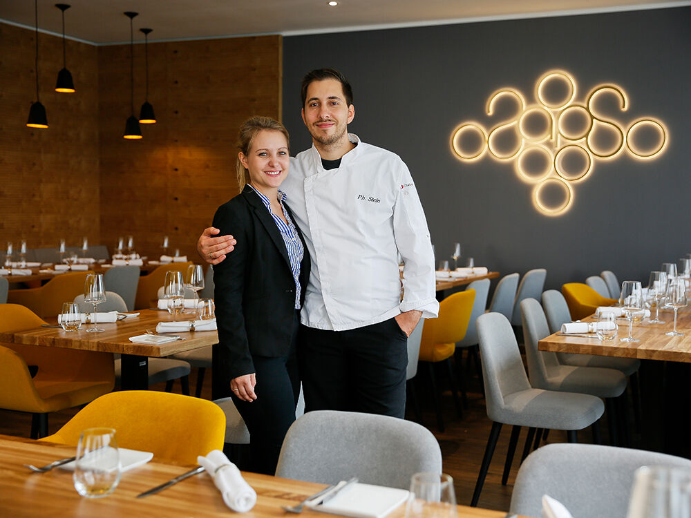 Alina und Philipp Stein aus Steins Traube in Mainz