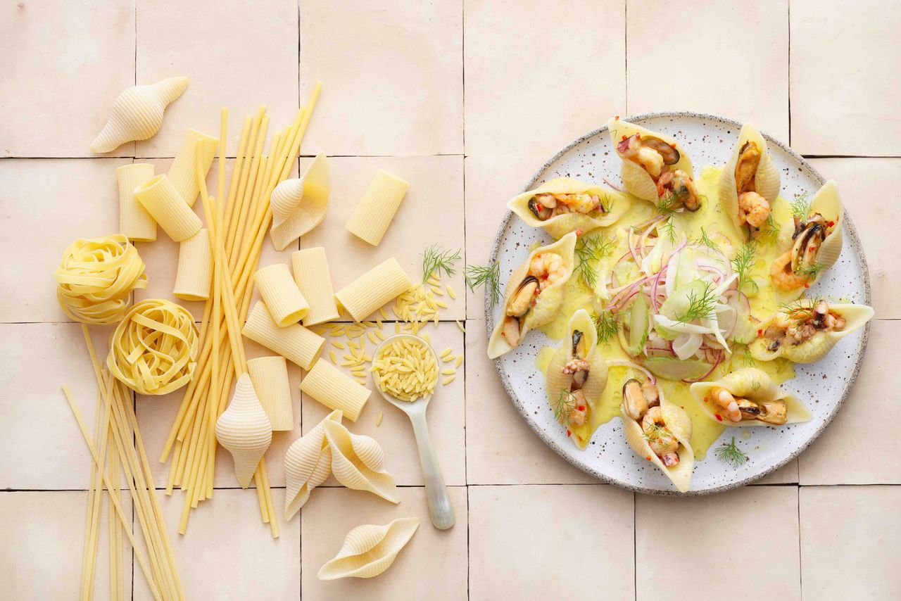 Muschelnudeln mit Frutti di Mare
