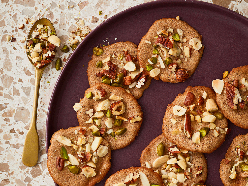 Lebkuchen-Nuss-Waffeln | DER FEINSCHMECKER