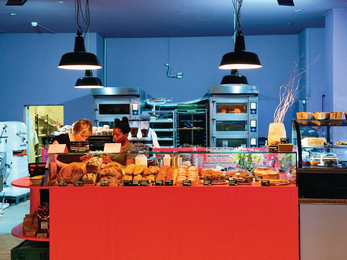 Bäckerei mehlwassersalz