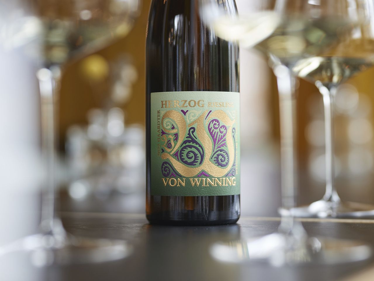 Riesling Cup 2023, Flasche Haardter Herzog Riesling Erste Lage