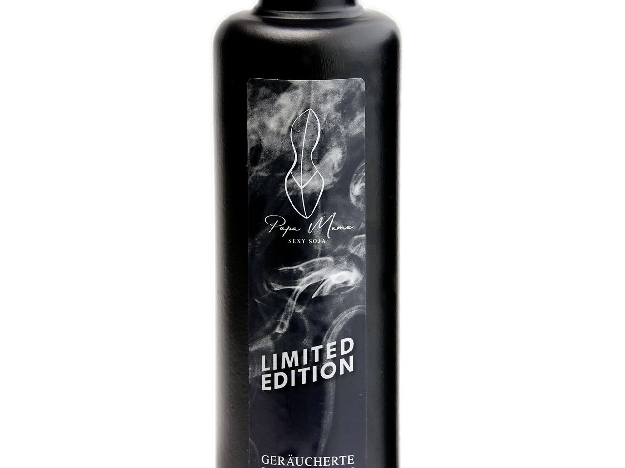 Beste Sojasauce Platz 5, schwarze Flasche mit Wachsverschluss