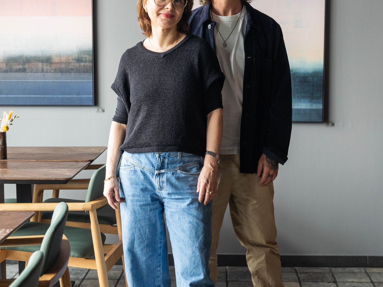 Julia Bode und Jo Riffelmacher im Salt & Silver