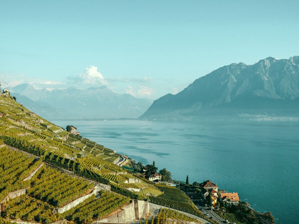 Lausanne in der Schweiz schweiz-lausanne