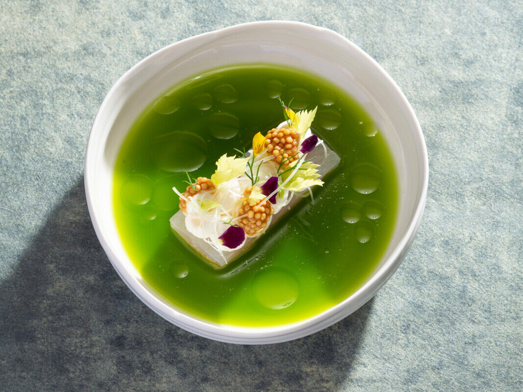 Restaurant Überfahrt_Vorspeise_Zander_Foto Jörg Lehmann Berli_preview