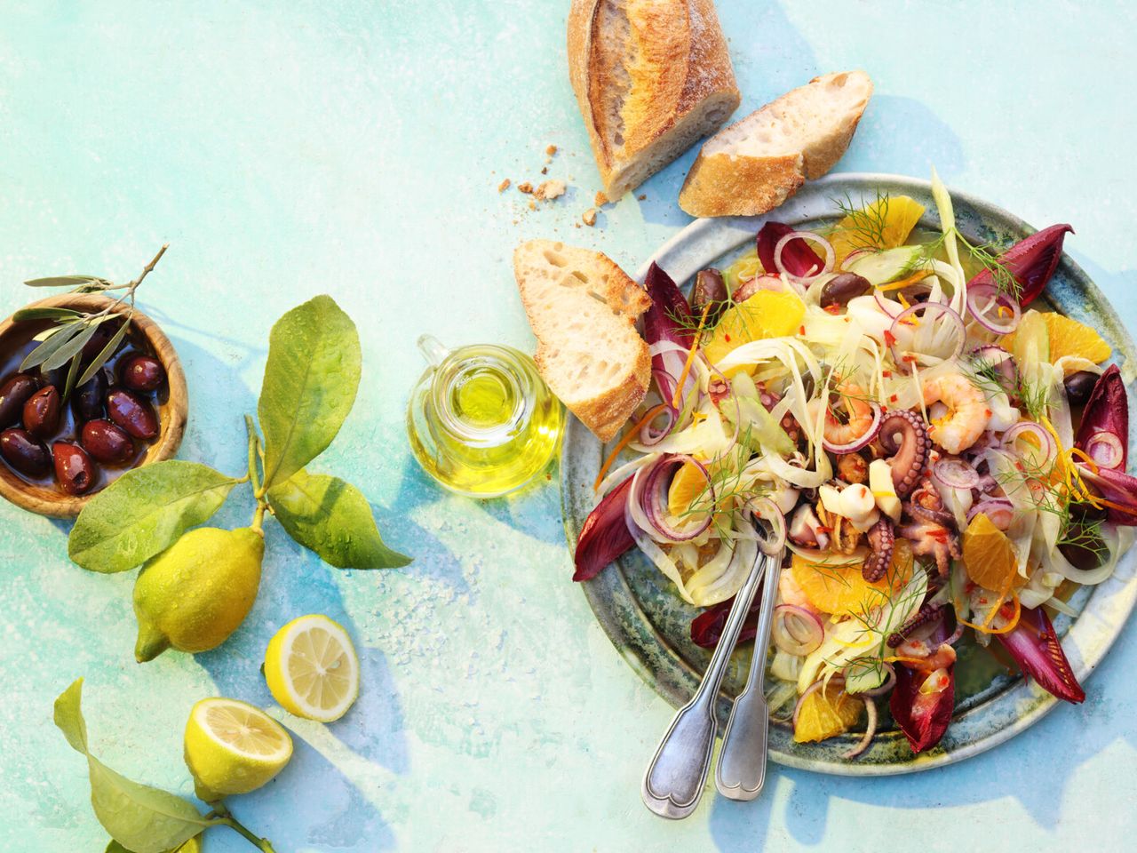 Fenchel-Orangen-Salat