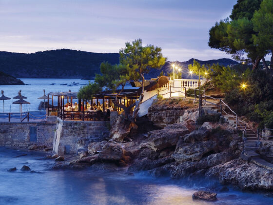 Restaurant "Cala Conills" am Meer bei Andratx, Mallorca