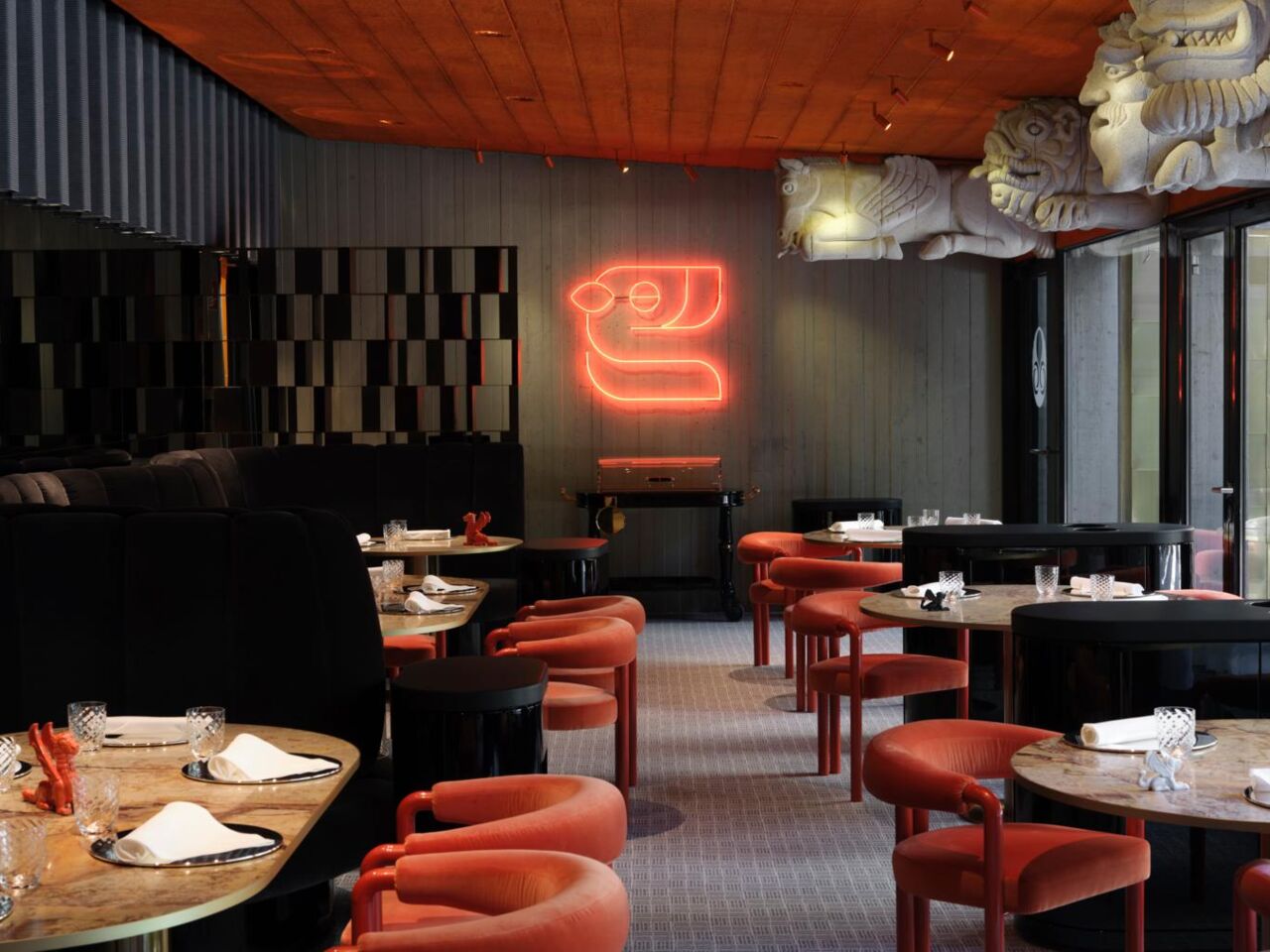 Interieur Restaurant DNA in München