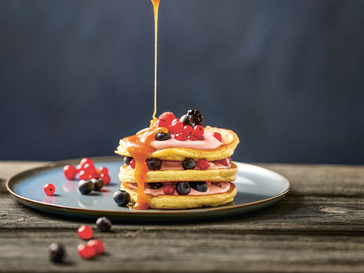 Ansicht_55_Pure Cooking_Dinkel_Pancakes_Beeren