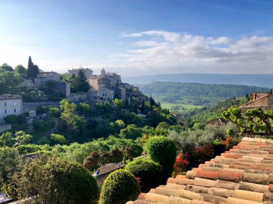 Verliebt in die Provence_Blick über Gordes