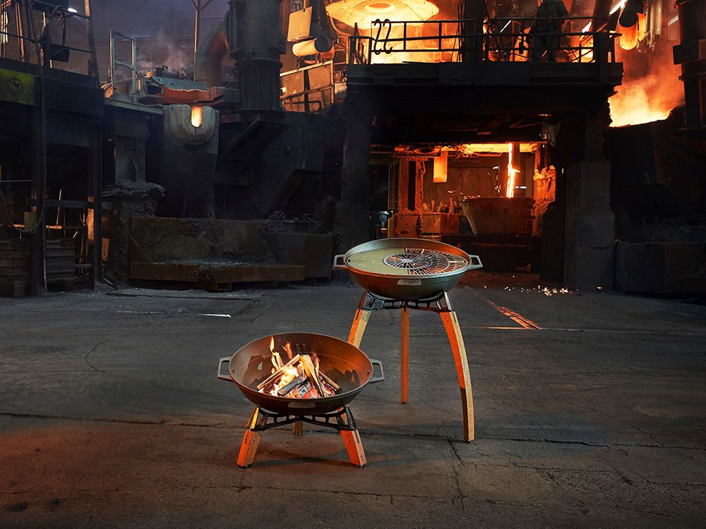 Ignium-Grill und Feuerschale in der Gießerei in Singen ignium-grill-und-feuerschale