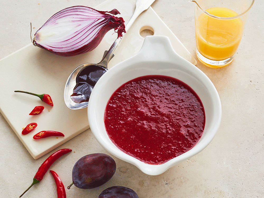 suess-scharfe-pflaumen-chili-sauce