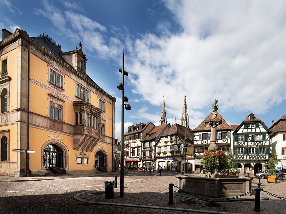 Marktplatz von Obernai
