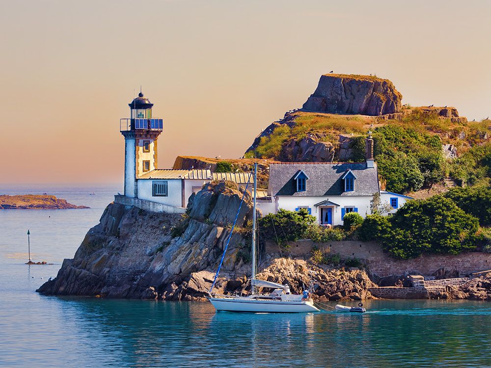 Leuchtturm Île Louët 